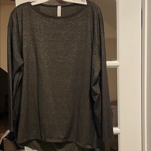 Lululemon Back in Action LS Top Size 12.